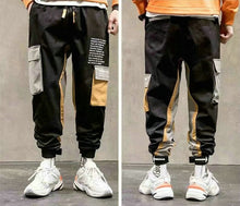 Load image into Gallery viewer, Streetwear pantalones cargo de harén multibolsillos para hombre, pantalones de chándal casuales de Hip Hop para hombre, pantalones Joggers, pantalones de moda Harajuku para hombres