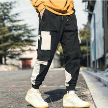 Load image into Gallery viewer, Streetwear pantalones cargo de harén multibolsillos para hombre, pantalones de chándal casuales de Hip Hop para hombre, pantalones Joggers, pantalones de moda Harajuku para hombres
